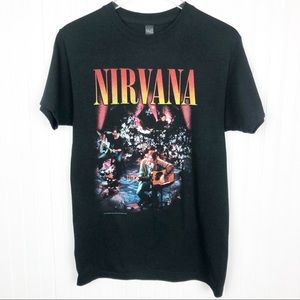 Nirvana Unplugged Graphic Band Tee